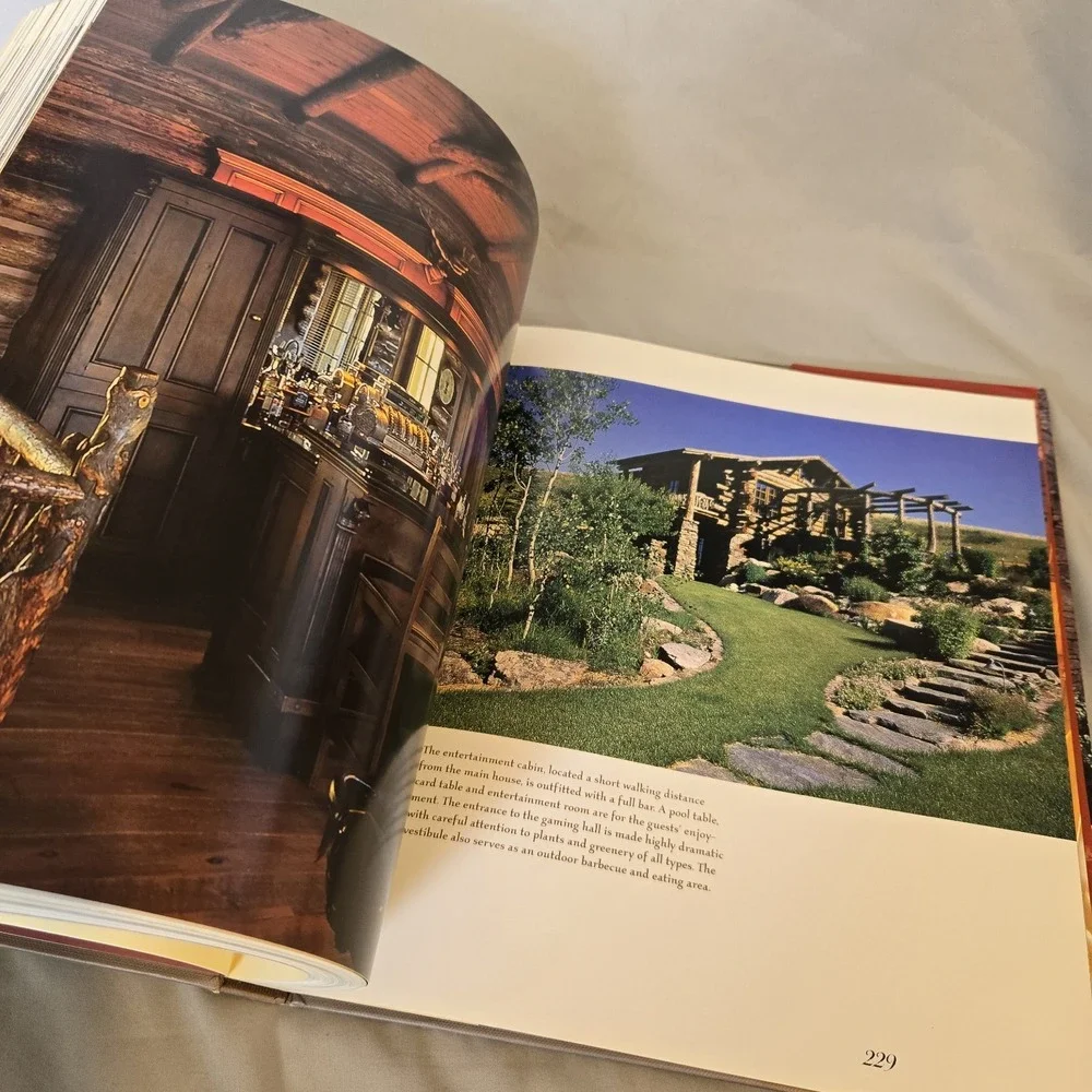 The Rustic Cabin Design & Architecture Ralph Kylloe 2003 1st Edition Hardcover